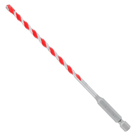 Diablo Diablo SPEEDemon 3/16 in. X 6 in. L Carbide Tipped Red Granite Hammer Drill Bit Hex Shank 1 pk DMARG1030-P5